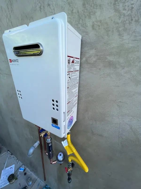Tankless water heater installation for Century Palms homes