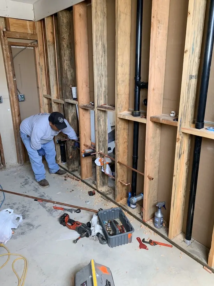 Commercial rough-in plumbing for Commercial Plumbing in Century Palms